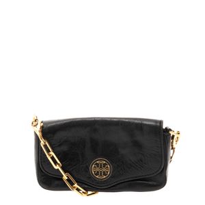 Bolsa Tory Burch Transversal Couro Preto