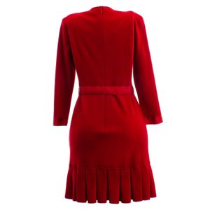 Vestido Carolina Herrera Lã Vermelho
