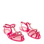 Rasteira-Valentino-Garavani-Rockstud-Pink