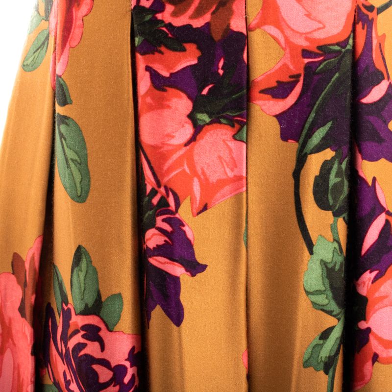Vestido-Printing-Longo-Ocre-Estampa-Floral