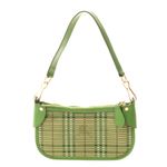 Bolsa-Burberry-De-Ombro-Haymarket-e-Couro-Verde