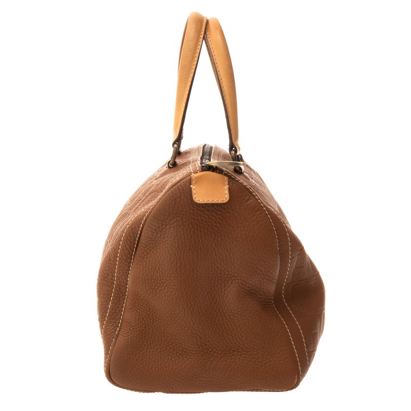 Bolsa-Carolina-Herrera-Signature-Marrom