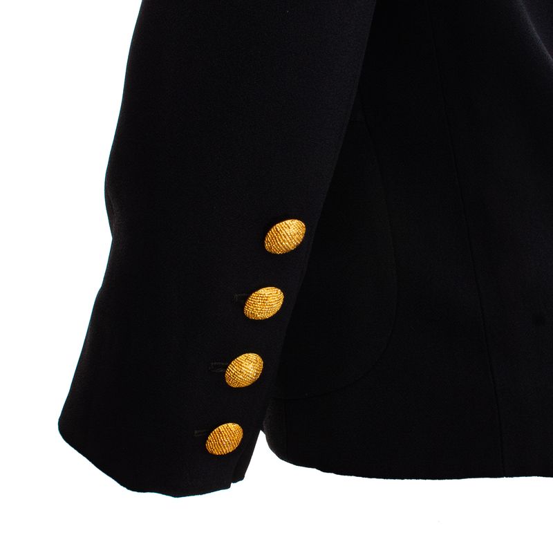 Conjunto-Vestido-e-Blazer-Sonia-Rykiel-Preto