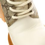 Ankle-Boot-Gucci-GG-Supreme-e-Couro-Branco