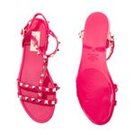 Rasteira-Valentino-Garavani-Rockstud-Pink