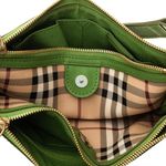 Bolsa-Burberry-De-Ombro-Haymarket-e-Couro-Verde