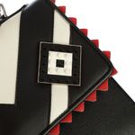 Bolsa-Les-Petit-Joueurs-Couro-Branco-Preto-e-Vermelho