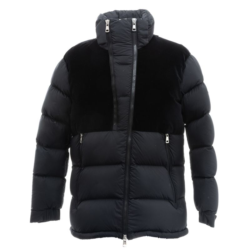 Casaco-Moncler-Puffer-Preto-com-Capuz