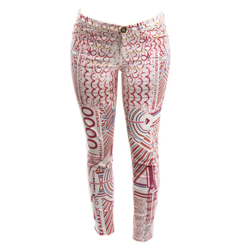 Calca-Mary-Katrantzou-Branca-Estampada