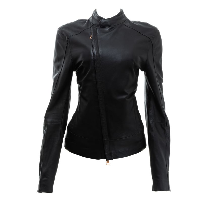 Jaqueta-Armani-Exchange-Couro-Preto