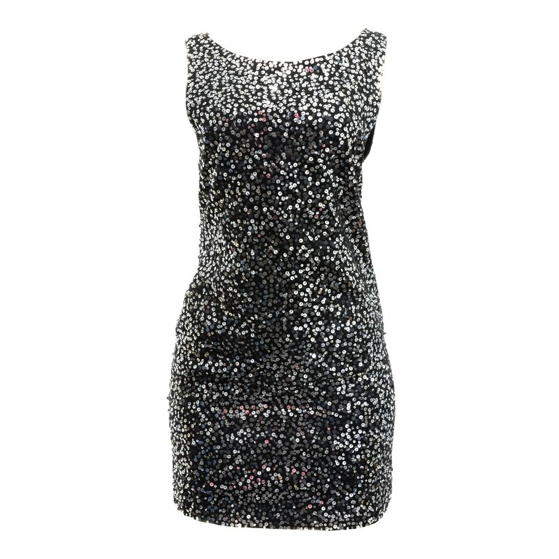Vestido-NK-Paetes-Cinza