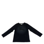 Camiseta-Burberry-Infantil-Manga-Longa-Azul-Marinho