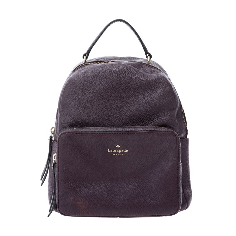Mochila-Kate-Spade-Couro-Roxo
