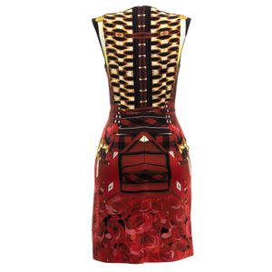 Vestido Mary Katrantzou Estampa Vermelha