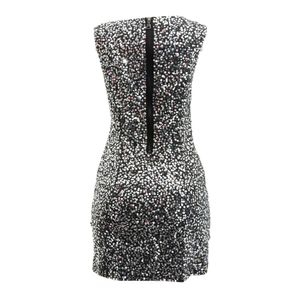 Vestido NK Paetês Cinza
