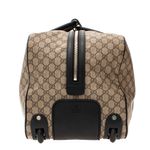 Mala-Gucci-Rolling-Duffle-GG-Supreme-Couro-Preto