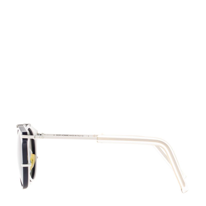 Oculos-Christian-Dior-Homme-Azul-Marinho-e-Branco