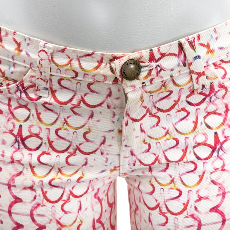 Calca-Mary-Katrantzou-Branca-Estampada