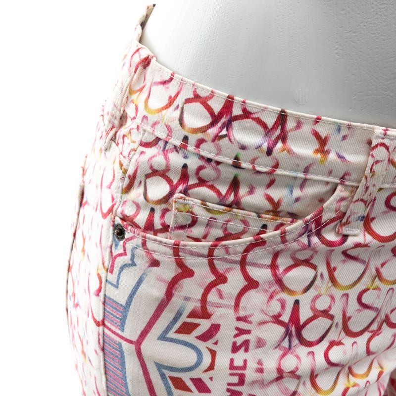 Calca-Mary-Katrantzou-Branca-Estampada
