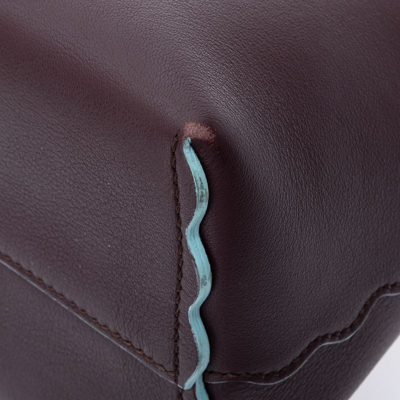 Bolsa-Fendi-By-The-Way-Bordo-Spikes-Laranja