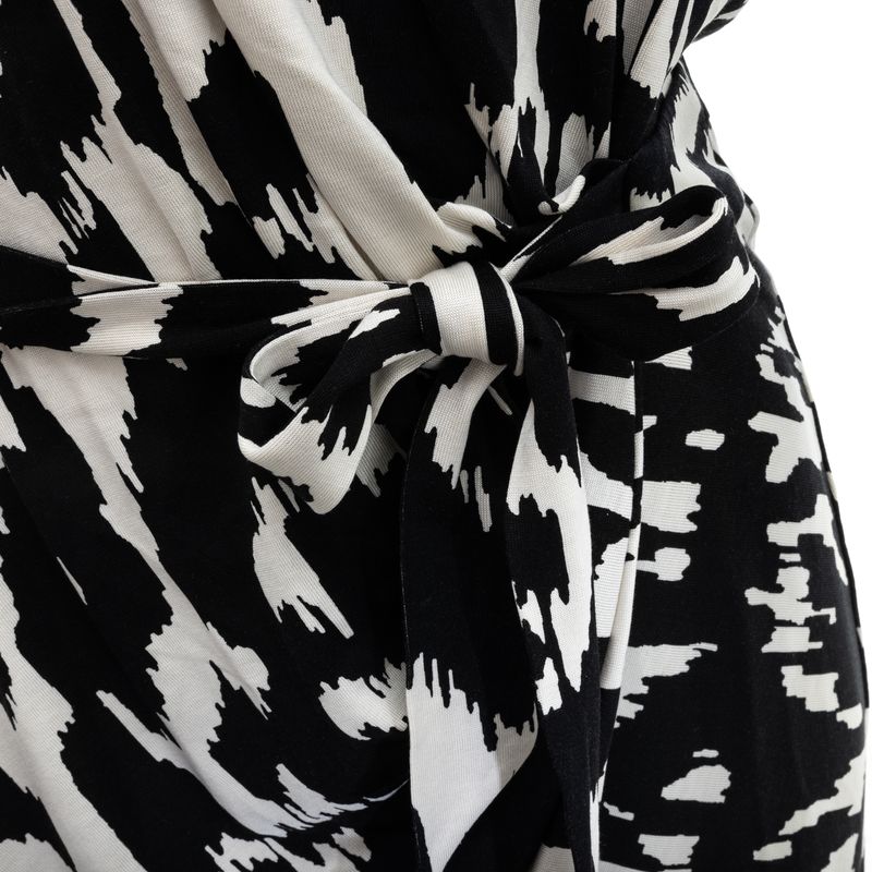 Vestido-Diane-Von-Furstenberg-Preto-e-Branco