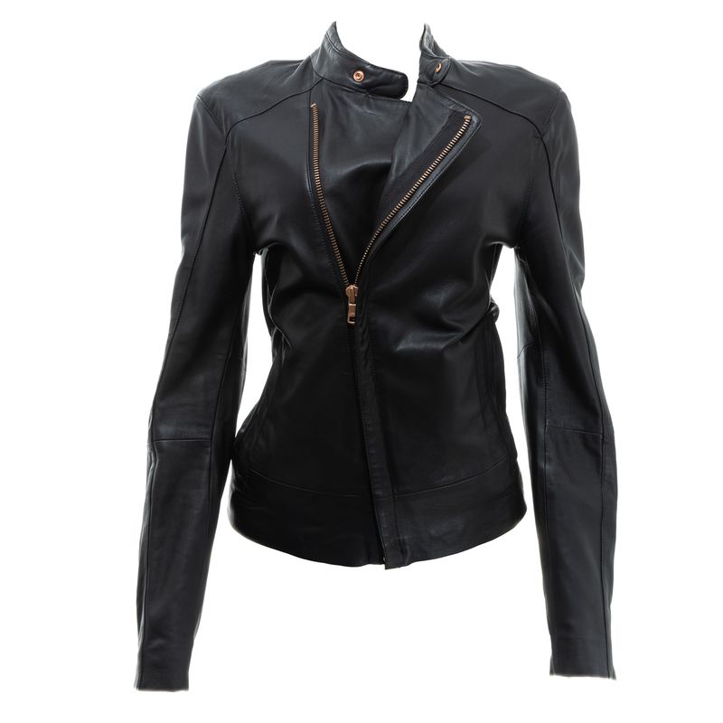 Jaqueta-Armani-Exchange-Couro-Preto