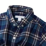 Camisa-Burberry-Infantil-Xadrez-Azul