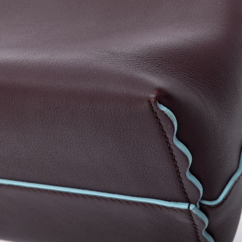 Bolsa-Fendi-By-The-Way-Bordo-Spikes-Laranja