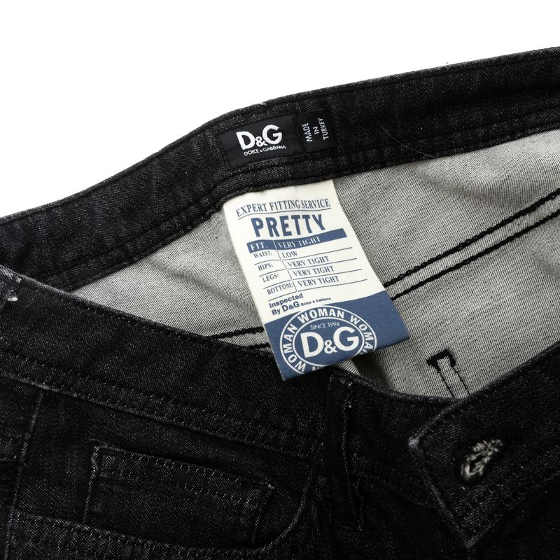 Calca-Jeans-Dolce---Gabbana-Lavagem-Preto