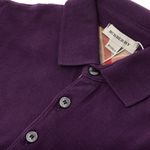 Camiseta-Polo-Burberry-Infantil-Manga-Longa-Roxa