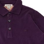 Camiseta-Polo-Burberry-Infantil-Manga-Longa-Roxa