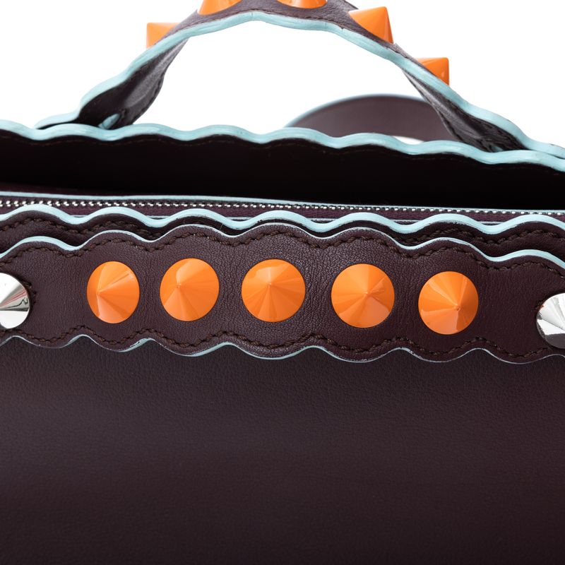 Bolsa-Fendi-By-The-Way-Bordo-Spikes-Laranja