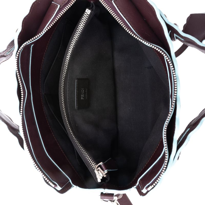 Bolsa-Fendi-By-The-Way-Bordo-Spikes-Laranja