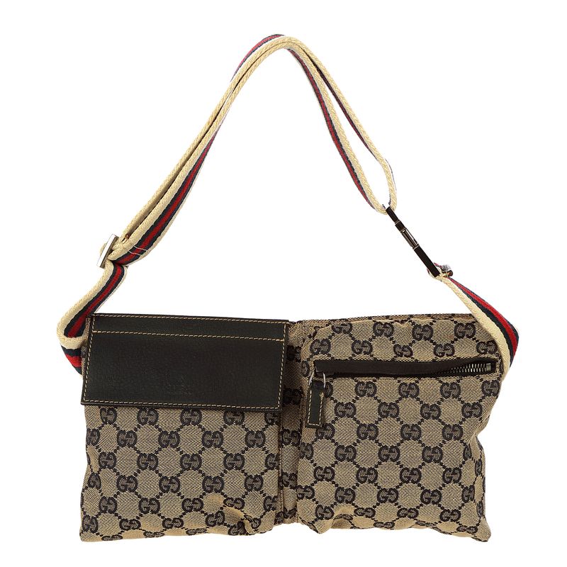 Pochete-Gucci-GG-Canvas