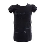 Camiseta-Armani-Junior-Preta-Bordada