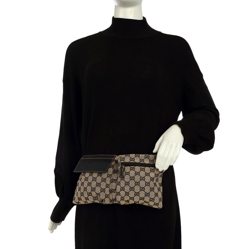 Pochete-Gucci-GG-Canvas