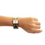 Relogio-Michael-Kors-Dourado-Couro-Texturizado