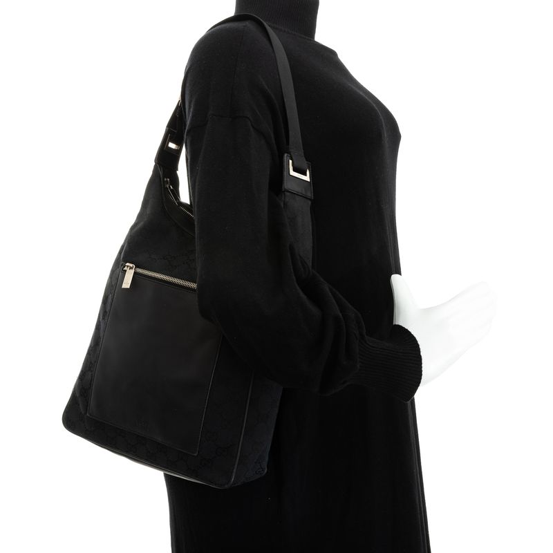 Bolsa-Gucci-GG-Canvas-Preto