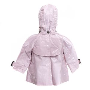 Casaco Burberry Infantil Vinil Rosa