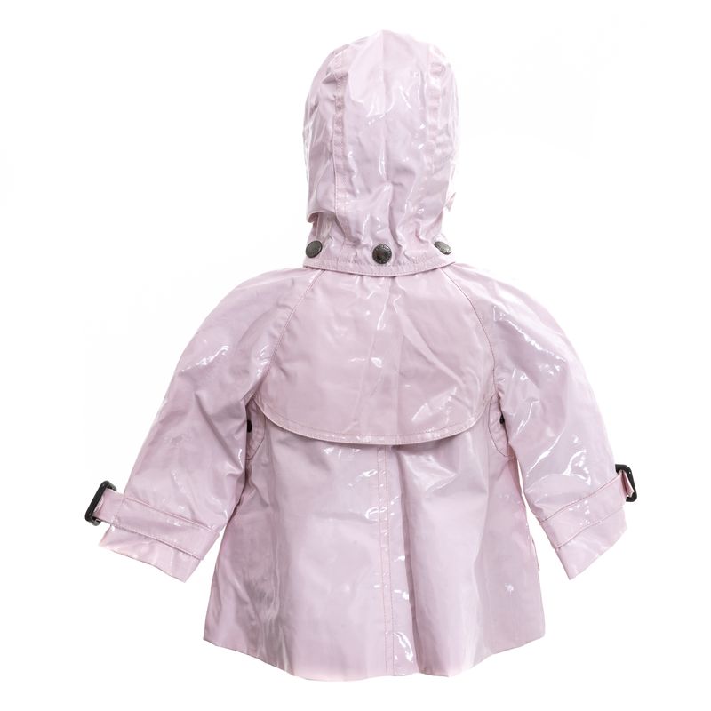 Casaco-Burberry-Infantil-Vinil-Rosa