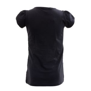 Camiseta Armani Junior Preta Bordada