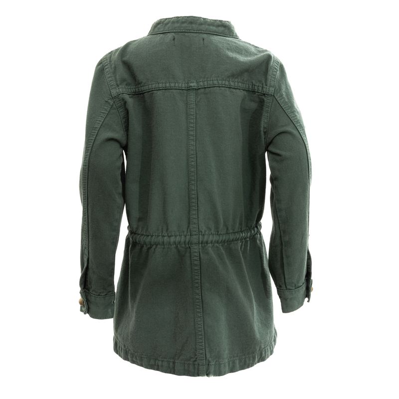Parka-Mixed-Infantil-Verde-Militar
