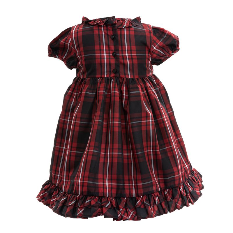 Vestido-Ralph-Lauren-Infantil-Xadrez-Vermelho