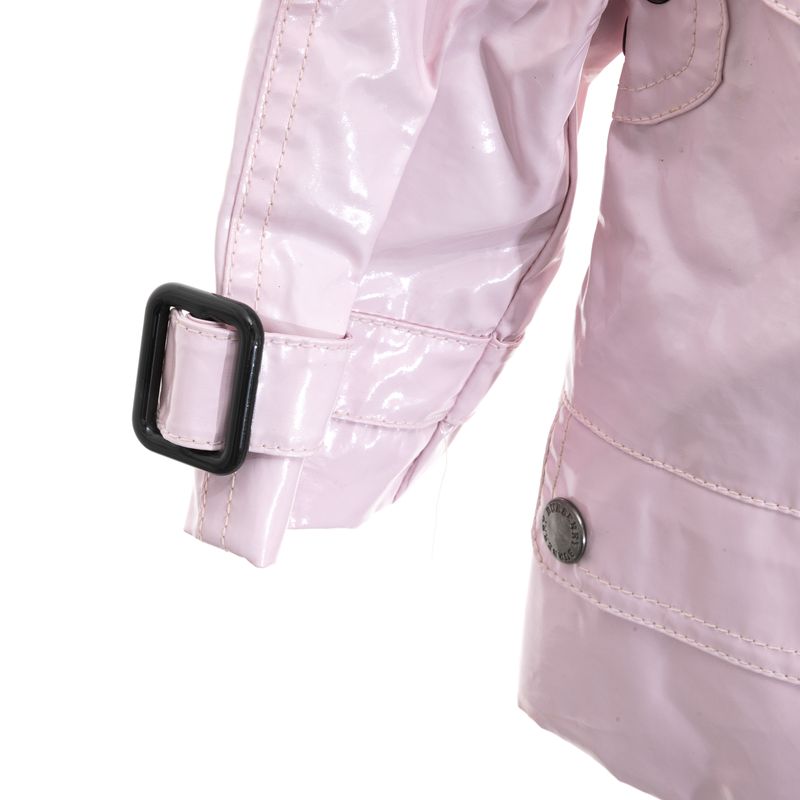 Casaco-Burberry-Infantil-Vinil-Rosa