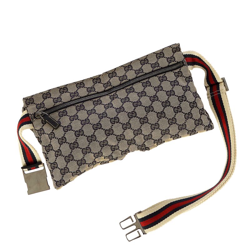 Pochete-Gucci-GG-Canvas