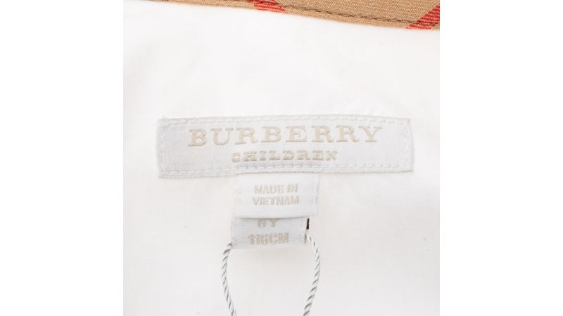 Burberry clearance infantil xs