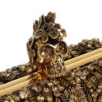 Clutch-Alexander-McQueen-Bordado-Dourado-e-Preto