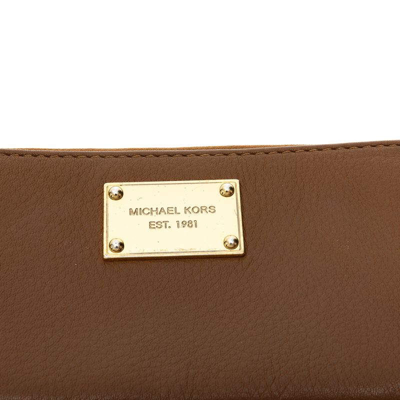 Carteira-Michael-Kors-Couro-Caramelo