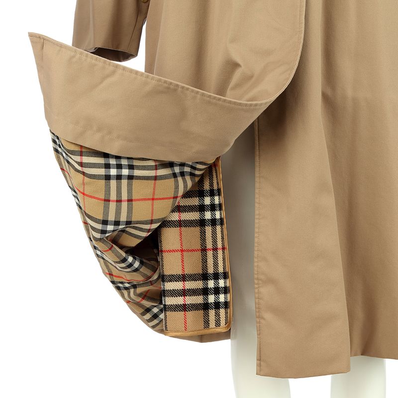 Trench-Coat-Burberry-Bege-e-Forro-House-Check