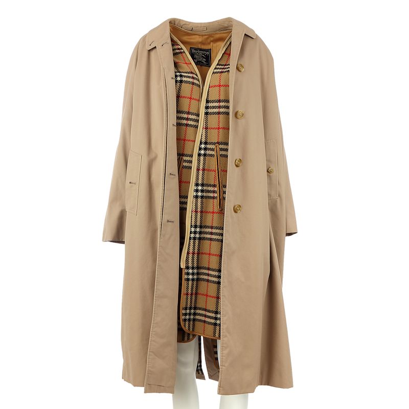 Trench-Coat-Burberry-Bege-e-Forro-House-Check